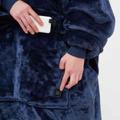 The Sanctuary Wearable Warmth: Oversized Heated Hoodie Blanket