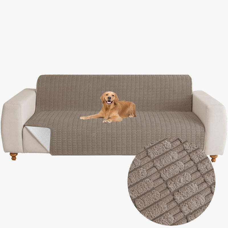 Muamar Dog Bed Cover Sofa ProtectorAnti Slip Waterproof Sofa Covers for Living Room Couch CoversSofa MatSeat CoverDog MatPet Pad for Furniture Bed Sofa Protector 1 Piece (60x82 inch Brown)