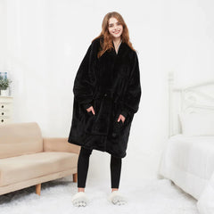 The Sanctuary Wearable Warmth: Oversized Heated Hoodie Blanket
